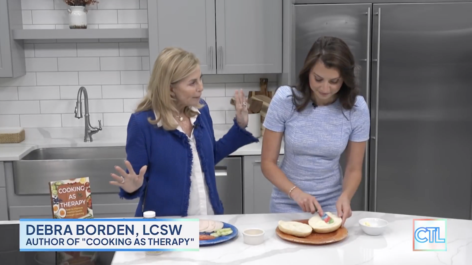 NBC Connecticut CT Live: Cooking as Therapy